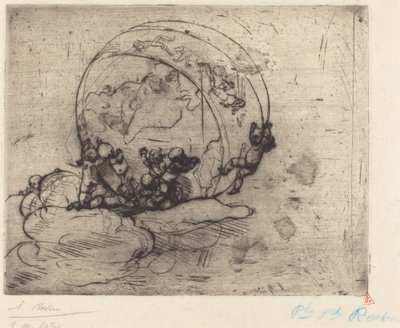 Elsker at vende verden af Auguste Rodin