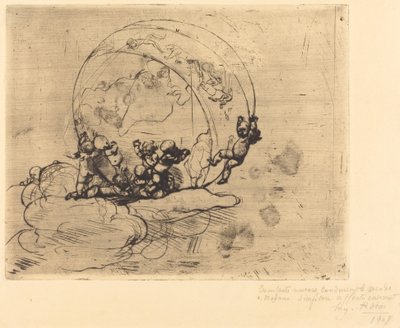 Elsker at vende verden af Auguste Rodin