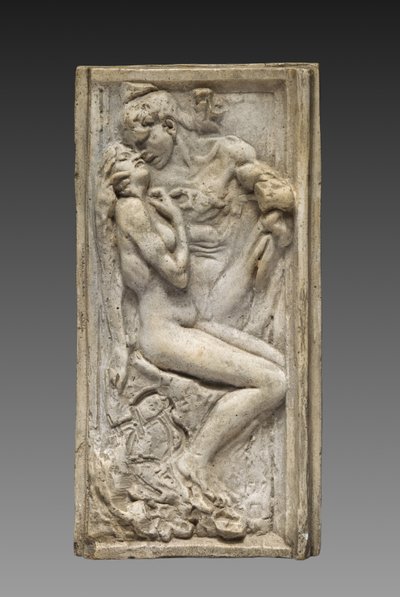 Lovers Lovers, ca. 1880 - 1885 original model. af Auguste Rodin