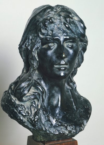 Mignon (Portræt af Rose Beuret), af Auguste Rodin (1840-1917), portræt af Auguste Rodin