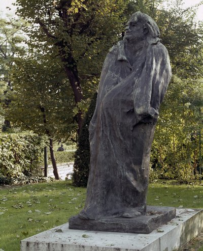 Monument Honore de Balzac (1799-1850) (bronzeskulptur) af Auguste Rodin