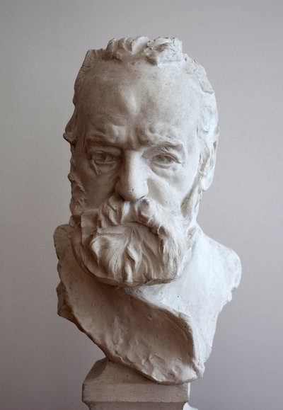 Portræt i buste af Victor Hugo (1802-1885). Gips af Auguste Rodin (1840-1917) af Auguste Rodin