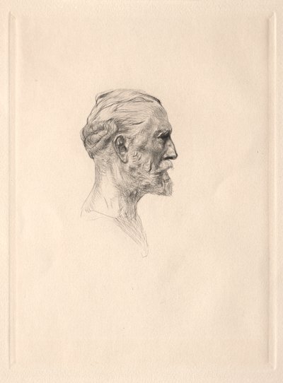 Portræt af Antonin Proust af Auguste Rodin