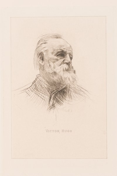 Portræt af Victor Hugo af Auguste Rodin