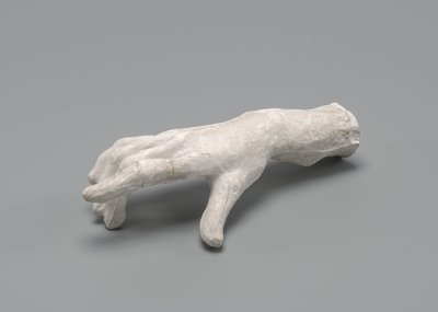 Højre hånd, muligvis 1880. af Auguste Rodin