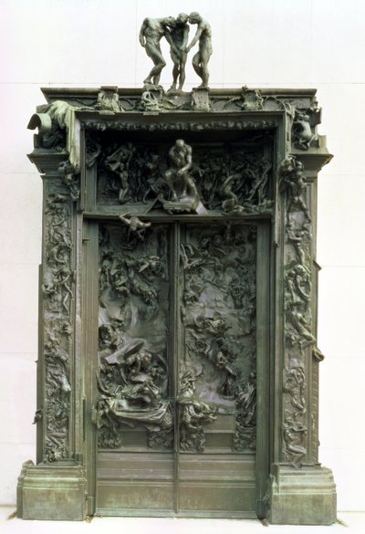 Helvedesportene, 1880-90 (bronze) af Auguste Rodin
