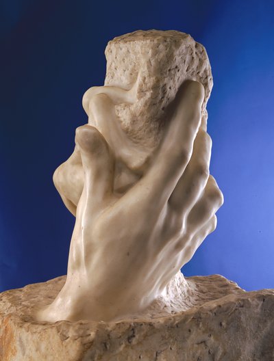 Guds hånd, 1898 (marmor) af Auguste Rodin