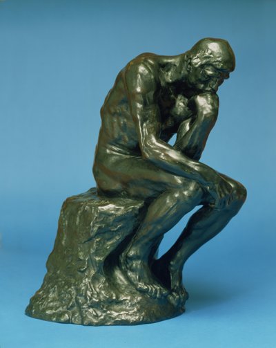 Tænkeren, 1880 (bronze) (se også 158431) af Auguste Rodin