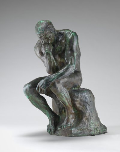 Tænkeren Tænkeren, model 1880, støbt 1901. af Auguste Rodin