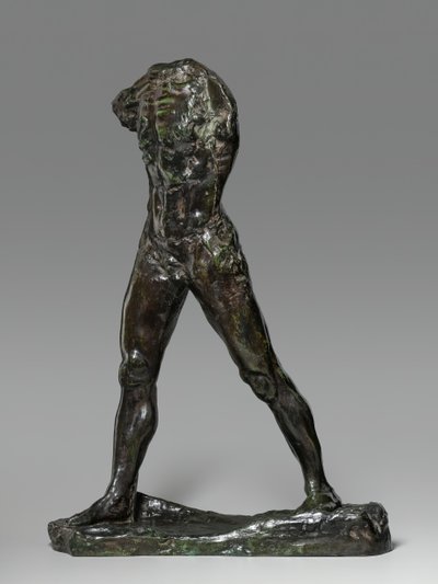 The Walking Man, modelleret 18771900, støbt før 1917. af Auguste Rodin