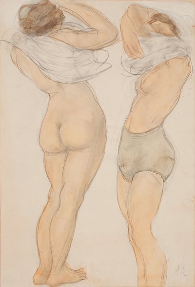 To figurer, n.d. af Auguste Rodin