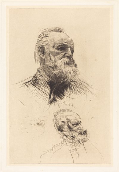 Victor Hugo, »De Trois Quarts« af Auguste Rodin