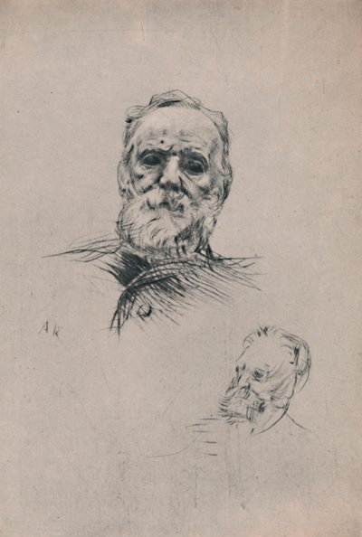 Victor Hugo, c1884, 1946. af Auguste Rodin