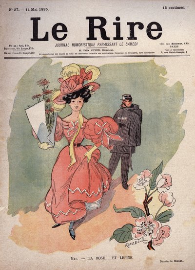 Maj måned - rosen og... Lepine (Louis Jean-Baptiste Lepine af Auguste Roedel