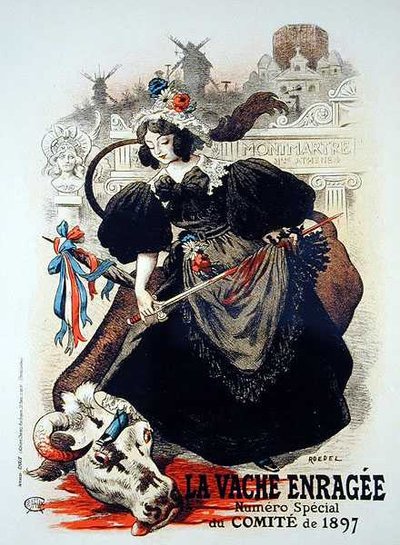 Gengivelse af en plakat, der reklamerer for 