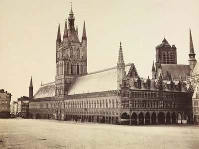 Ypres, Belgien, ca. 1855-1862. af Auguste Rosalie Bisson