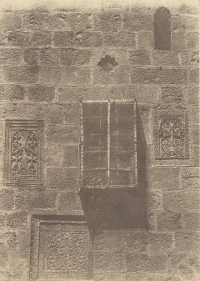Jerusalem. Armensk kloster. Ornamenter af Auguste Salzmann