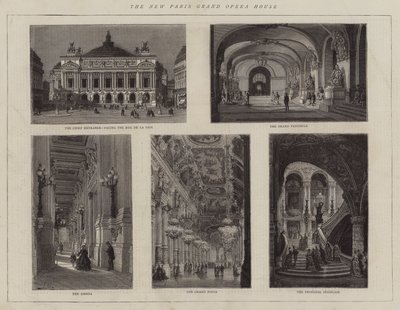 Det nye store operahus i Paris af Auguste Victor Deroy