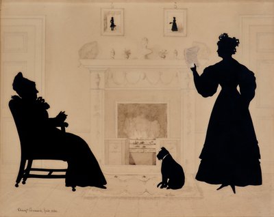 Silhuetter af Augustin Amant Constant Fidele Edouart