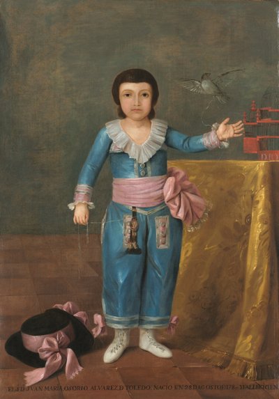 Portræt af Juan Maria Osorio, ca. 1786 (olie på lærred) af Augustin Esteve y Marques
