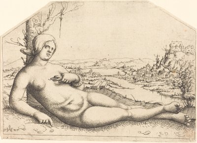 Kleopatras død af Augustin Hirschvogel