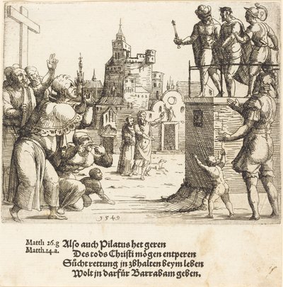 Se manden, 1549 af Augustin Hirschvogel