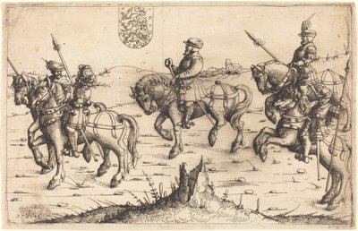 Herbersteins rejse til Danmark, 1546. af Augustin Hirschvogel