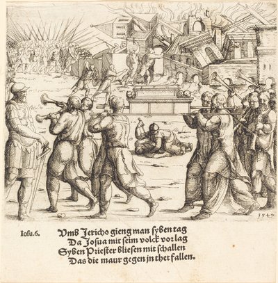 Jerikos fald af Augustin Hirschvogel