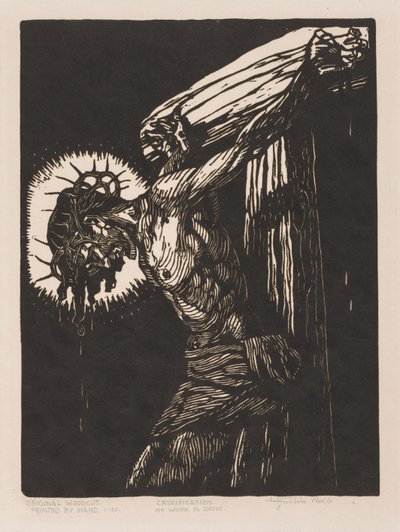 Korsfæstelse. af Augustin Kolb