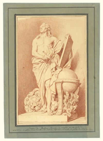 Monument til ære for Buffon af Augustin Pajou