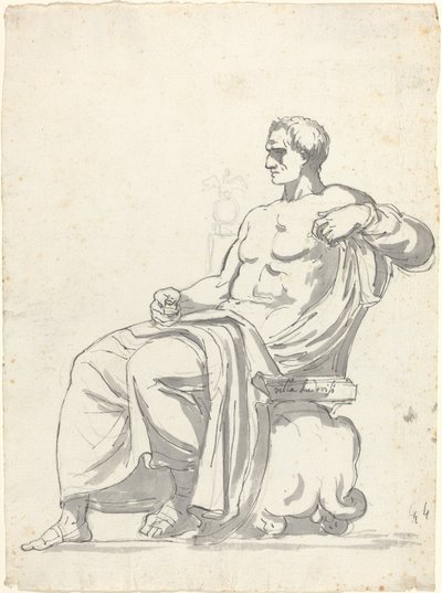 Ludovisi Menander af Augustin Pajou