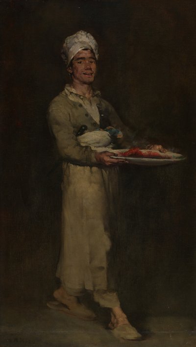 The Scullion af Augustin Théodule Ribot