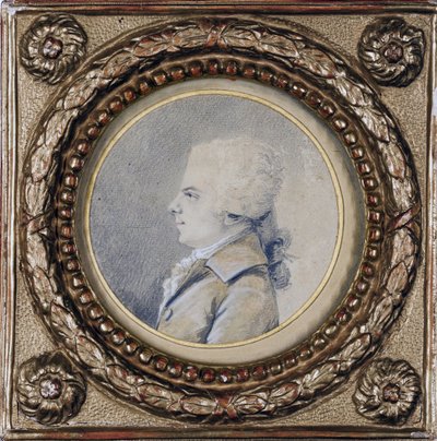 Wolfgang Amadeus Mozart (1756-1791) af Augustin de Saint Aubin