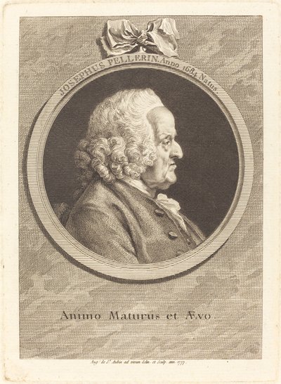 Joseph Pellerin af Augustin de Saint Aubin