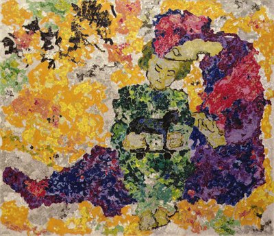 Maria med drengen Jesus af Augusto Giacometti