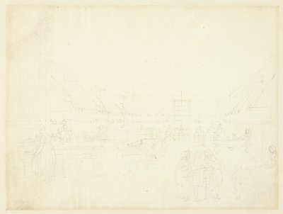 Undersøgelse for Hospital, Middlesex, fra Microcosm of London af Augustus Charles Pugin