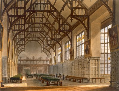 Hall of Trinity College, Cambridge, fra 