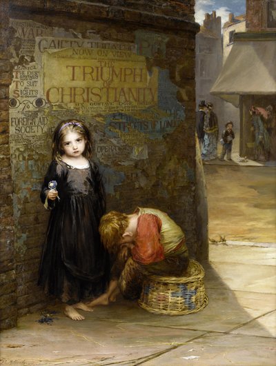 Ubekymret for af Augustus Edwin Mulready