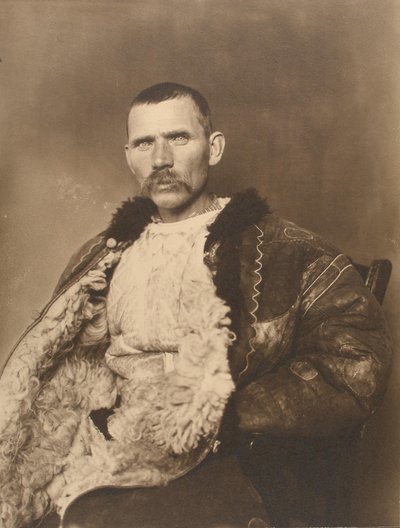 Rumænsk hyrde, ca.1910 af Augustus F. Sherman
