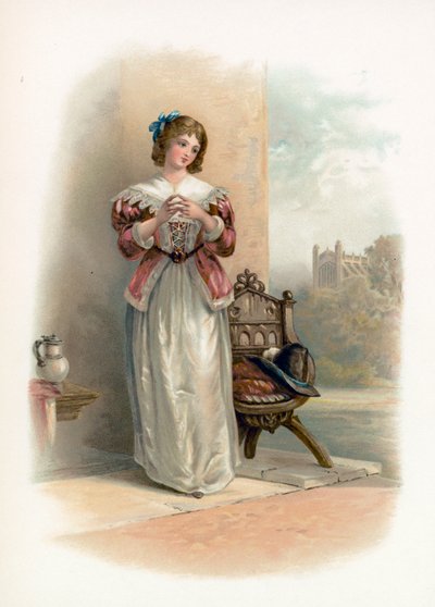 Anne Page fra The Merry Wives of Windsor af Augustus Wall Callcott