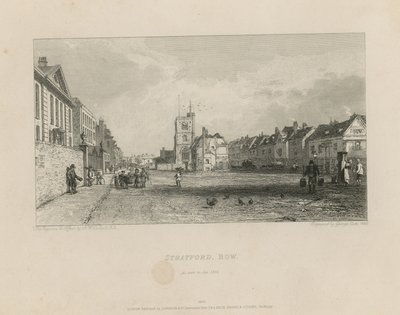 Oversigt over Stratford in Bow af Augustus Wall Callcott