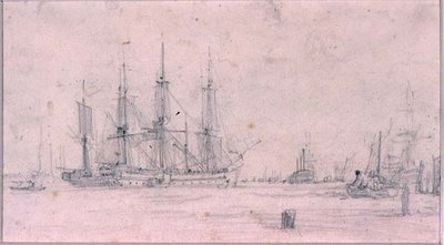 Undersøgelser af komposition (tegning) af Augustus Wall Callcott