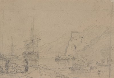 Studier af komposition (tegning) af Augustus Wall Callcott
