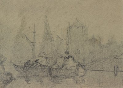 Studier af komposition (tegning) af Augustus Wall Callcott