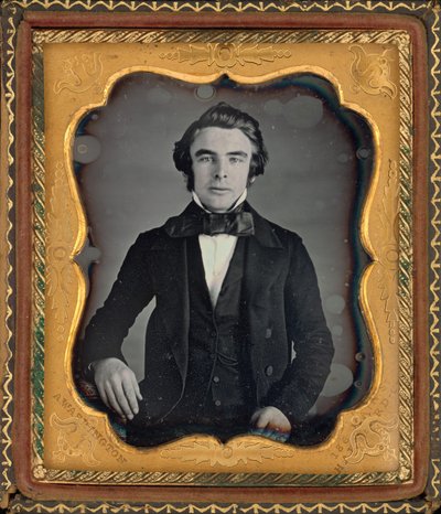 Portræt af en mand, ca. 1845 (foto) af Augustus Washington