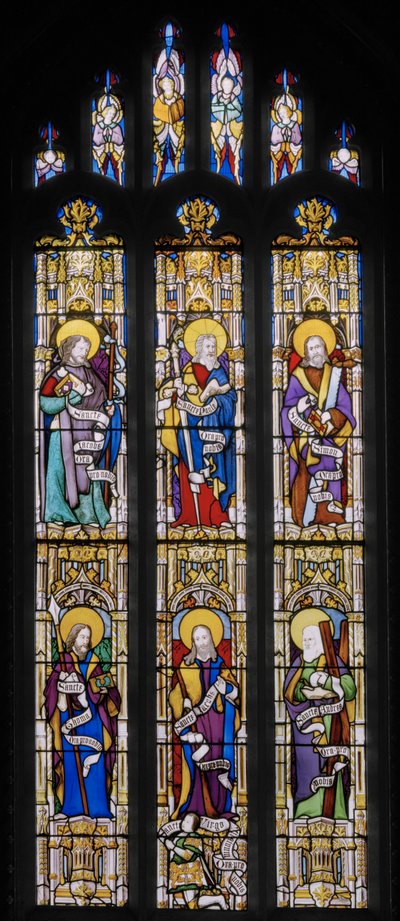 Apostle, 1837 (farvet glas) af Augustus Welby Northmore Pugin