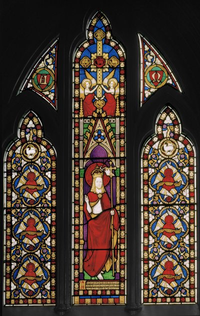 East Window, Blessed Sacrament Chapel, ca. 1845 (farvet glas) af Augustus Welby Northmore Pugin