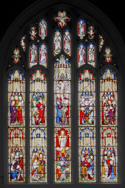 Begivenheder i Kristi liv, 1851 (farvet glas) af Augustus Welby Northmore Pugin