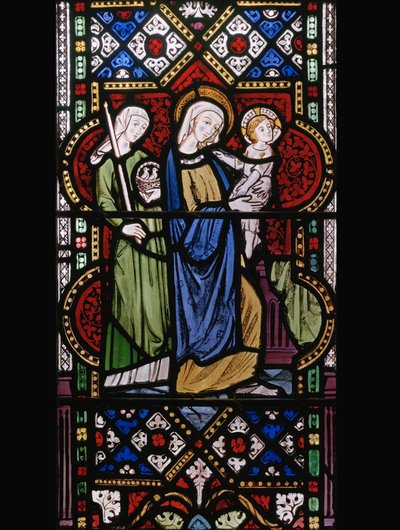 Præsentation i templet, 1850 (farvet glas) af Augustus Welby Northmore Pugin