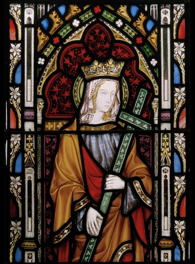 St. Helen, detalje (farvet glas) af Augustus Welby Northmore Pugin